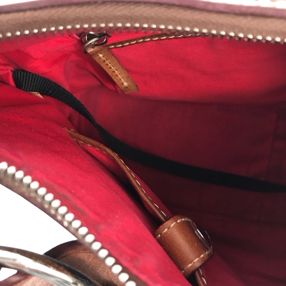 DOONEY & BOURKE Vintage Blue Pebble Leather Hobo Hand Shoulder Bag - Picture 13 of 14